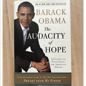OBAMA SIGNED 1st edition HARDCOVER “THE AUDACITY OF HOPE”